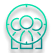 ícone que tem o formato de três pessoas