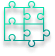Ícone em formato de quebra cabeça